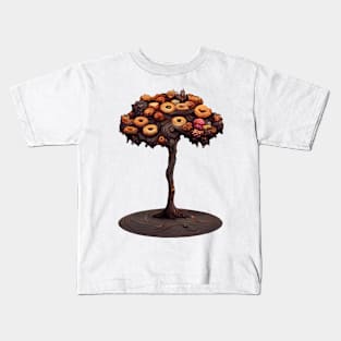 Donut Tree #3 by dozydonut Kids T-Shirt